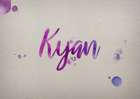 Kyan Watercolor Name DP