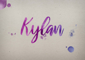 Kylan Watercolor Name DP