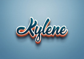 Cursive Name DP: Kylene