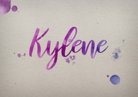 Kylene Watercolor Name DP