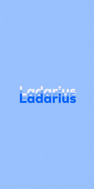 Name DP: Ladarius