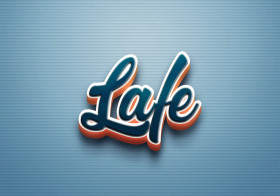 Cursive Name DP: Lafe