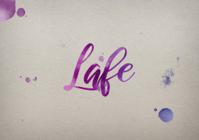 Lafe Watercolor Name DP