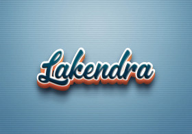 Cursive Name DP: Lakendra