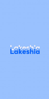 Name DP: Lakeshia