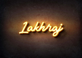 Glow Name Profile Picture for Lakhraj