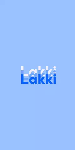 Name DP: Lakki
