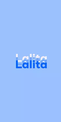 Name DP: Lalita