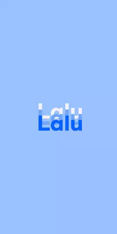 Name DP: Lalu