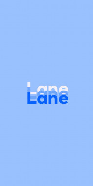 Name DP: Lane