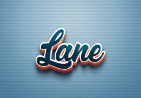 Cursive Name DP: Lane