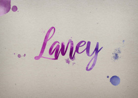 Laney Watercolor Name DP