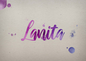 Lanita Watercolor Name DP