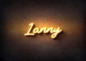 Glow Name Profile Picture for Lanny