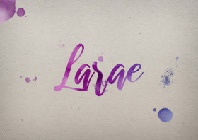 Larae Watercolor Name DP