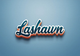 Cursive Name DP: Lashawn