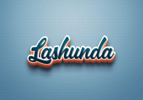 Cursive Name DP: Lashunda