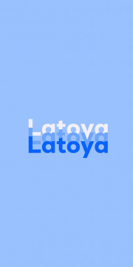 Name DP: Latoya