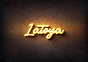 Glow Name Profile Picture for Latoya