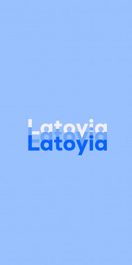 Name DP: Latoyia