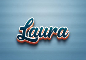 Cursive Name DP: Laura