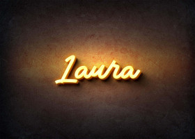 Glow Name Profile Picture for Laura