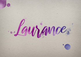 Laurance Watercolor Name DP