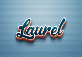 Cursive Name DP: Laurel