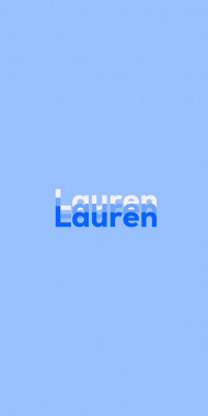 Name DP: Lauren
