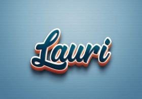 Cursive Name DP: Lauri