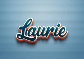 Cursive Name DP: Laurie
