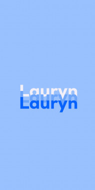 Name DP: Lauryn