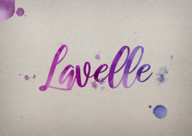 Lavelle Watercolor Name DP