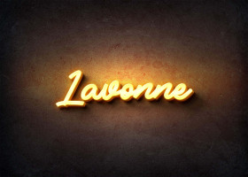 Glow Name Profile Picture for Lavonne