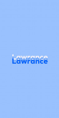 Name DP: Lawrance