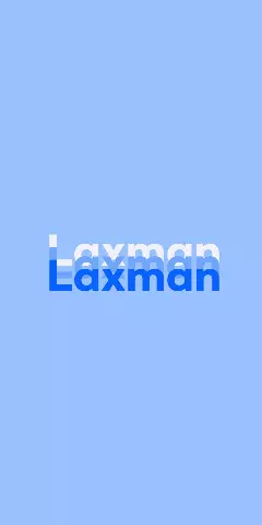 Laxman Name Wallpaper