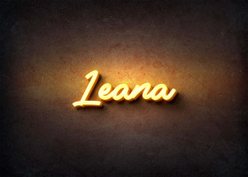 Glow Name Profile Picture for Leana
