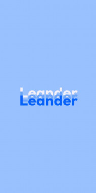 Name DP: Leander