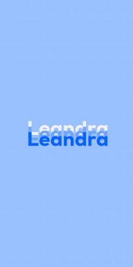 Name DP: Leandra
