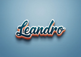 Cursive Name DP: Leandro