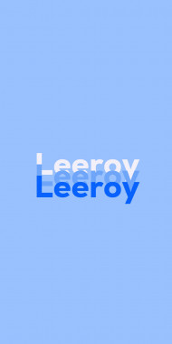 Name DP: Leeroy