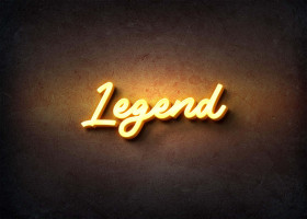 Glow Name Profile Picture for Legend