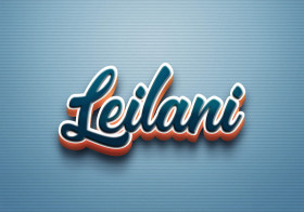 Cursive Name DP: Leilani