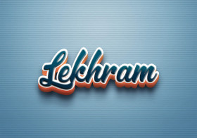 Cursive Name DP: Lekhram