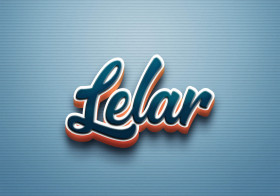 Cursive Name DP: Lelar