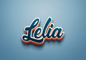 Cursive Name DP: Lelia