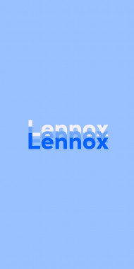 Name DP: Lennox