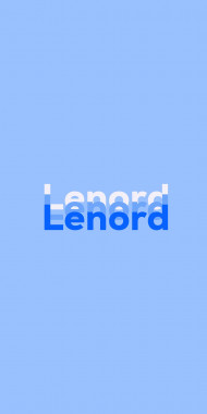 Name DP: Lenord