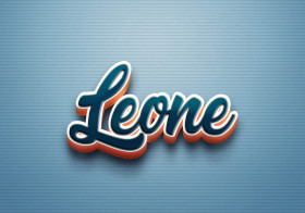 Cursive Name DP: Leone