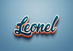 Cursive Name DP: Leonel